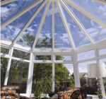 Glass conservatory roofs: perfectly suited to a summer in London